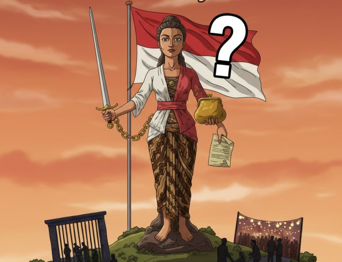 Hukum Indonesia: Antara Tegas dan Tergoda, Benarkah Berwajah Dua