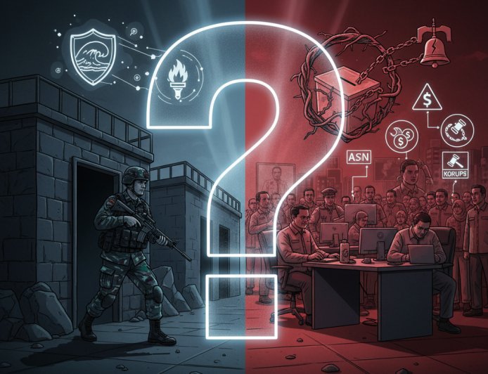 Tentara Masuk Urusan Sipil: Perlu atau Berbahaya ?